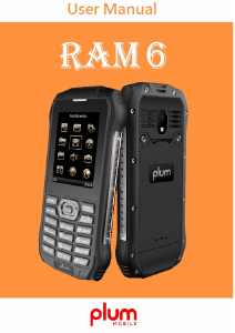 Handleiding Plum E600 Ram 6 Mobiele telefoon