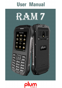 Handleiding Plum E700 Ram 7 Mobiele telefoon
