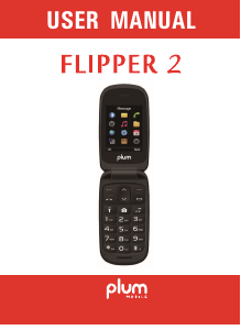 Handleiding Plum D110 Flipper 2 Mobiele telefoon