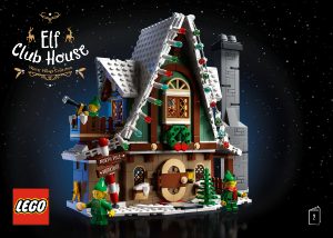 Käyttöohje Lego set 10275 Creator Joulutonttujen kerhotalo