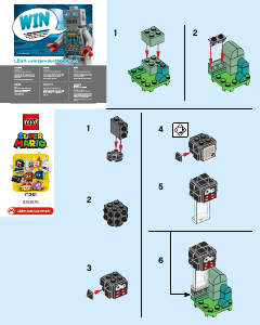 Bruksanvisning Lego set 71361 Super Mario Karaktärspaket