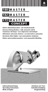 Bedienungsanleitung Graef 188 Master Allesschneider