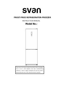Manual Svan SVF202CN Fridge-Freezer
