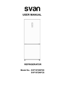 Manual Svan SVF1972NFCS Fridge-Freezer