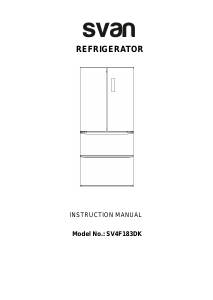 Manual Svan SV4F183DK Fridge-Freezer