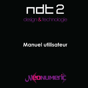 Mode d’emploi Neonumeric NDT-2 Lecteur Mp3