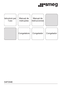 Manuale Smeg S4F094E Congelatore