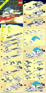 Manual de uso Lego set 6875 Futuron Hovercraft