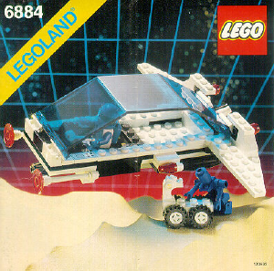 Bruksanvisning Lego set 6884 Futuron Aero module