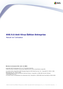 Mode d’emploi AVG 9.0 Anti-Virus Enterprise Edition