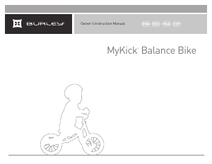 Manual de uso Burley MyKick Bicicleta