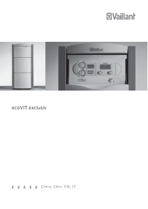 Manuale Vaillant ecoVIT exclusiv VKK CH 226/4-H Caldaia per riscaldamento centralizzato