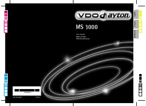 Mode d’emploi VDO Dayton MS 3000 Système de navigation