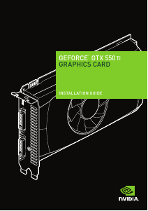 Handleiding Nvidia Geforce GTX 550 Ti Grafische kaart