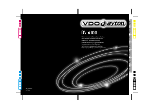 Mode d’emploi VDO Dayton DV 6100 Autoradio