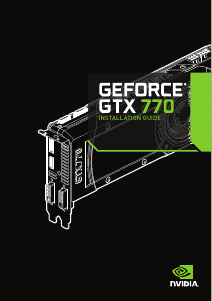 Manual Nvidia Geforce GTX 770 Graphics Card