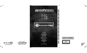 Mode d’emploi VDO Dayton CD 4506 Autoradio
