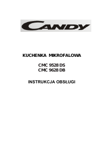 Instrukcja Candy CMC 9628 DB Kuchenka mikrofalowa