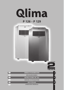 Manual Qlima P 126 Air Conditioner