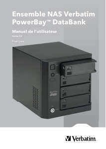 Mode d’emploi Verbatim PowerBay DataBank NAS