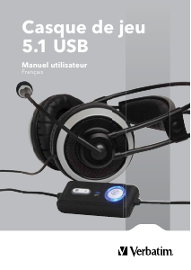 Mode d’emploi Verbatim 5.1 USB Headset