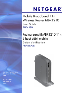 Manual Netgear MBR1210 Router