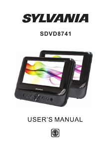 Manual Sylvania SDVD8741 DVD Player