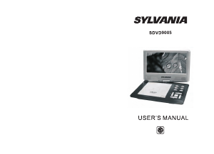 Manual Sylvania SDVD9005 DVD Player