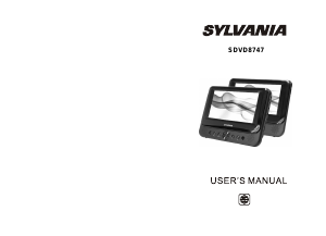 Manual Sylvania SDVD8747 DVD Player