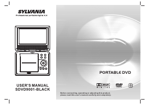 Manual Sylvania SDVD9001 DVD Player