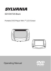 Manual Sylvania SDVD8728 DVD Player