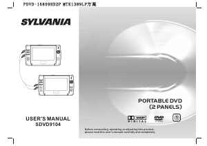 Manual Sylvania SDVD9104 DVD Player