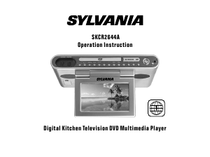 Manual Sylvania SKCR2644A DVD Player