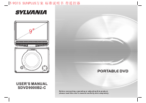 Mode d’emploi Sylvania SDVD9000B2-C Lecteur DVD