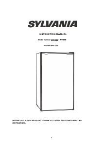 Handleiding Sylvania SFR328-WHITE Koelkast