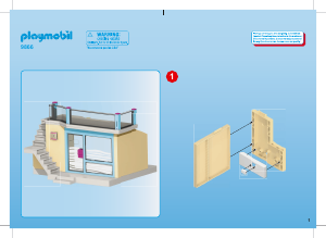 Priručnik Playmobil set 9866 Leisure Bungalov