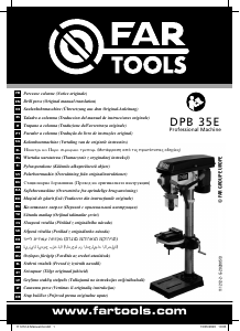 Εγχειρίδιο Far Tools DPB 35E Πρέσα τρυπανιού
