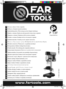 Manuál Far Tools P 13F Stolní vrtačka