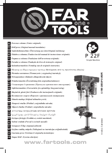 Manuál Far Tools P 22F Stolní vrtačka