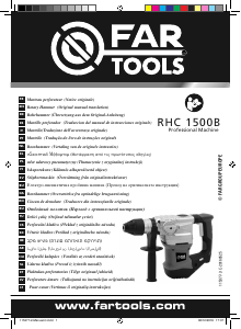 Manual Far Tools RHC 1500B Ciocan rotopercutor