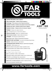 Εγχειρίδιο Far Tools AMF 18D Ηλεκτρική σκούπα