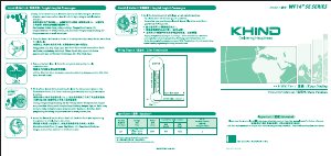 Handleiding Khind WF1601SE Ventilator