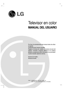 Manual de uso LG RL-49NZ21RB Televisor