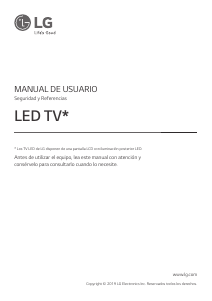 Manuale LG 70UM7450PLA LED televisore