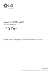 Manuale LG 86SM9000PLA LED televisore