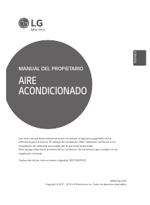 Manual de uso LG ARNU09GM1A4 Aire acondicionado