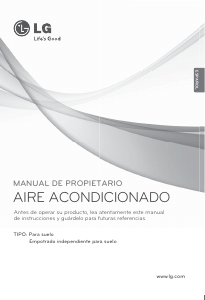 Manual de uso LG ARNU24GCFU2 Aire acondicionado
