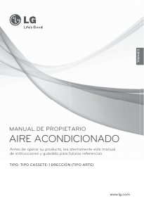 Manual de uso LG ARNU12GTUC2 Aire acondicionado