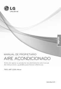 Manual de uso LG ARNU24GS8V2 Aire acondicionado