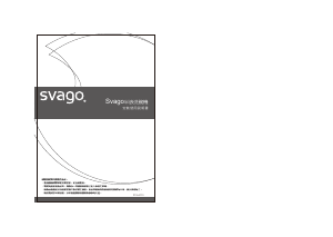 说明书 Svago MW7709 洗碗机